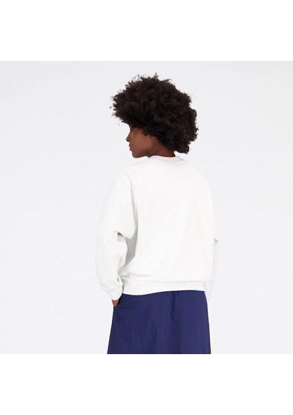 Gri Melanj Kadın Sweatshirt Wnc3380-Sah V1