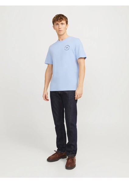 Sımon Logolu Erkek Mavi Tshirt 12269280 V3 fırsatları