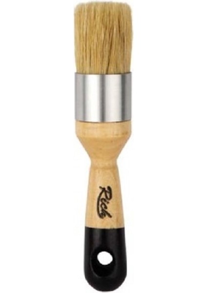 801 Wax Brush Doğal Yayma Karıştırıcı Fırça Orta Boy