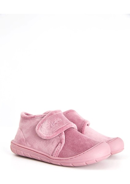 959.B19K.446-06 Color Cırtlı Pembe Bebek Kreş Ilk Adım Panduf Ayakkabı V2 fırsatları