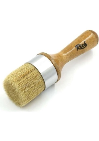 802 Wax Brush Big Doğal Yayma Karıştırma Fırçası Büyük Boy