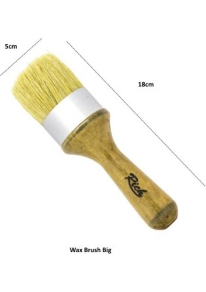 802 Wax Brush Big Doğal Yayma Karıştırma Fırçası Büyük Boy fiyatları