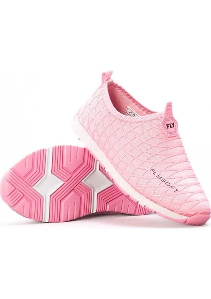 Su Iticili Pembe Kız Çocuk Havuz Kreş Okul Ayakkabı V3