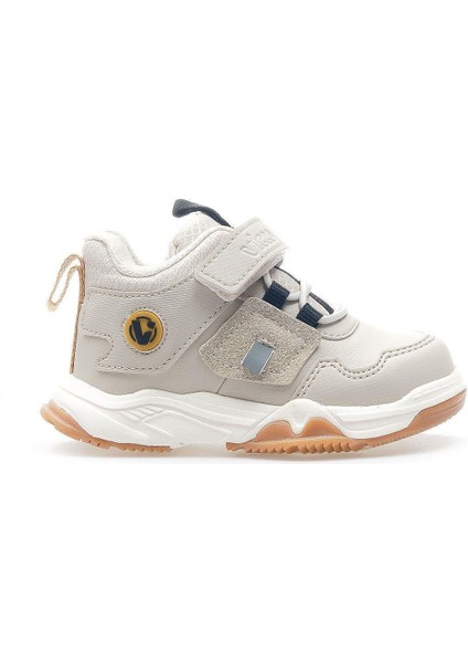 946.P24K.440-15 Getto Cırtlı Bej Çocuk Spor Ayakkabı V4