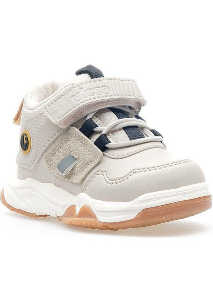 946.P24K.440-15 Getto Cırtlı Bej Çocuk Spor Ayakkabı V4 fırsatları