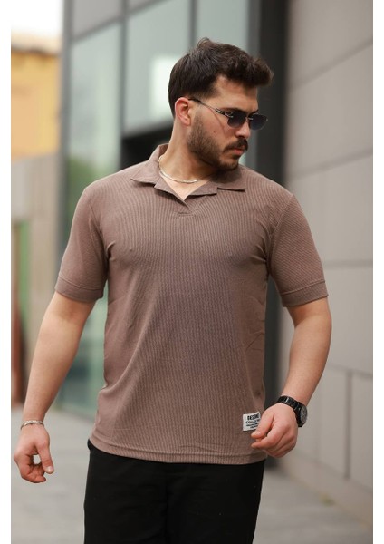 Premium Örgü Kumaş Polo Yaka Tshirt