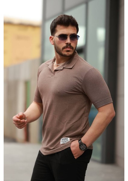 Premium Örgü Kumaş Polo Yaka Tshirt