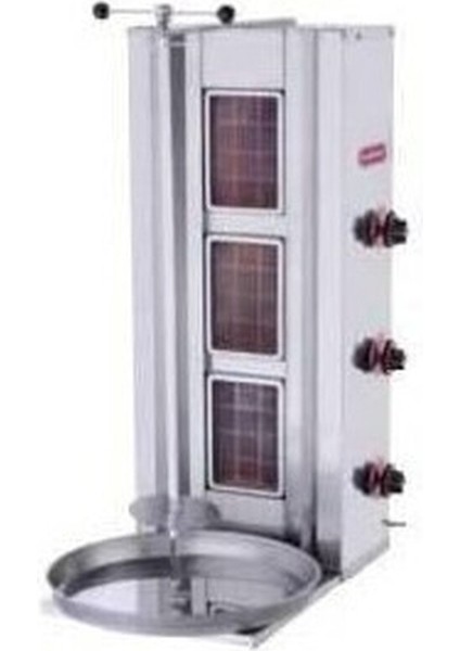 Işıkgaz Sılverınox - 3 Radyanlı Doğalgazlı Ce Döner Ocak