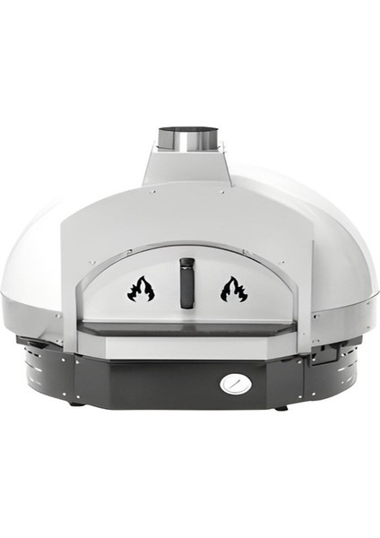 Emp.spo.h-70-W Pizza Fırını Ev Tipi Gazlı Beyaz