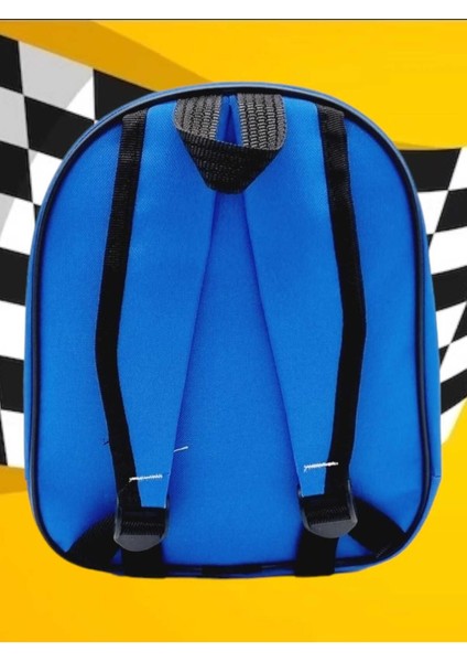 Erkek Çocuk Formula Yarış Araba Baskılı Anaokulu Kreş Okul Çantası Sırt Çantası fiyatları