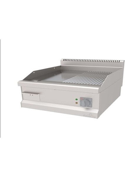 AEI-673 Nd Cr Izgara Setüstü Yarı Oluklu Yarı Düz Krom 600X730X300 mm Elk.