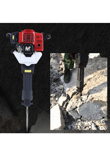 Benzinli Profesyonel Turbo Hilti + Keski + Murç + Kürek (3 Aparat)