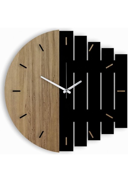 Dekoratif Modern Ahşap Duvar Saati Ritim fırsatları