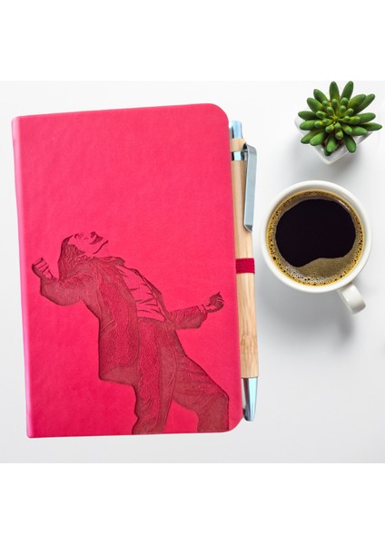 Joker Temalı Defter-Bambu Kalem Seti