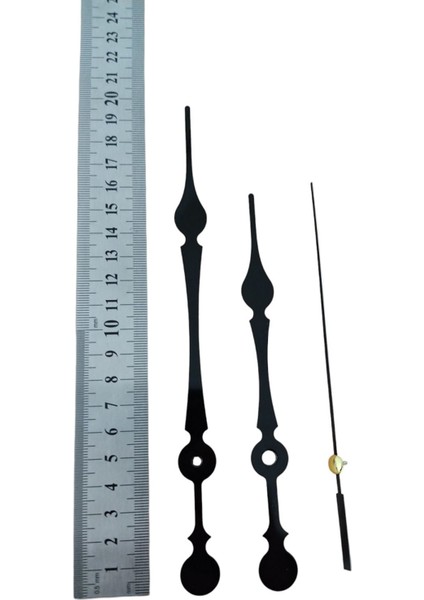 Saat Mekanizması, Akar Sessiz Duvar Saat Mekanizması 16 mm Şaft -Akrep-Yelkovan-Saniye-Askılı fiyatları