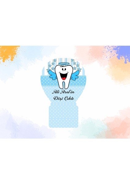 Dişim Çıktı & Hoşgeldin Bebek & Doğum Günü Mıknatıslı Balon Magnet