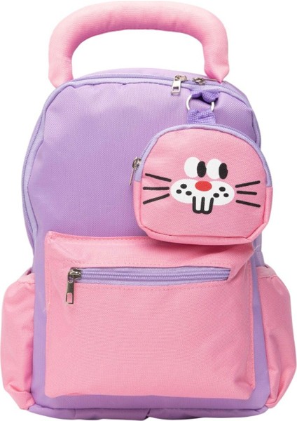 Kawaii Tarzı Özel Tasarım Anaokulu Su Geçirmez Ortopedık Anaokulu Çantası Kreş Çantası 4-7yaş