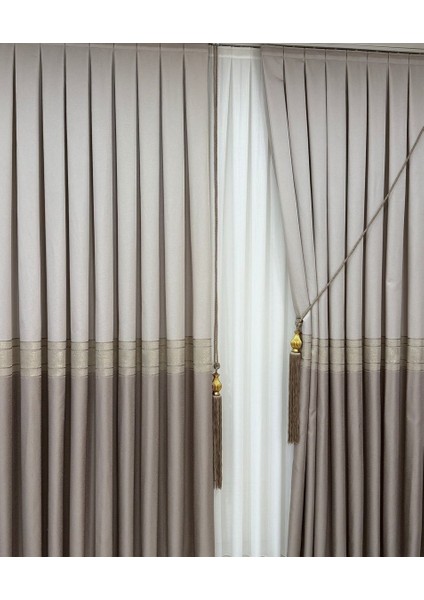 Pano Fon Alya Krem-Cappuccino ( Tek Kanat)