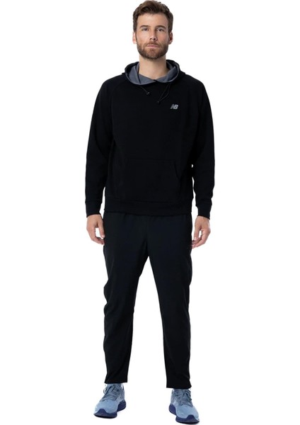 Siyah Erkek Hoodie Sweatshirt Mnh3224-Bk V1