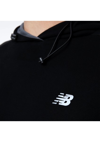 Siyah Erkek Hoodie Sweatshirt Mnh3224-Bk V1