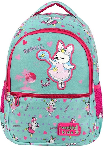 Deri Tavşan Desenli Lisanslı Ilkokul Çantası Beslenme Çantalı 24206 modelleri