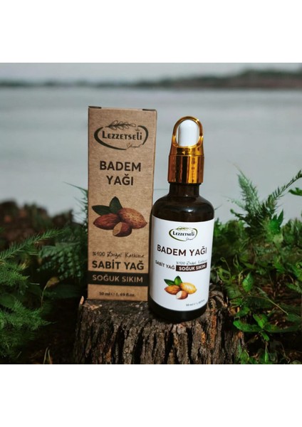 Doğal Soğuk Sıkım Badem Yağı Lezzetseli Yöresel (50 ml)