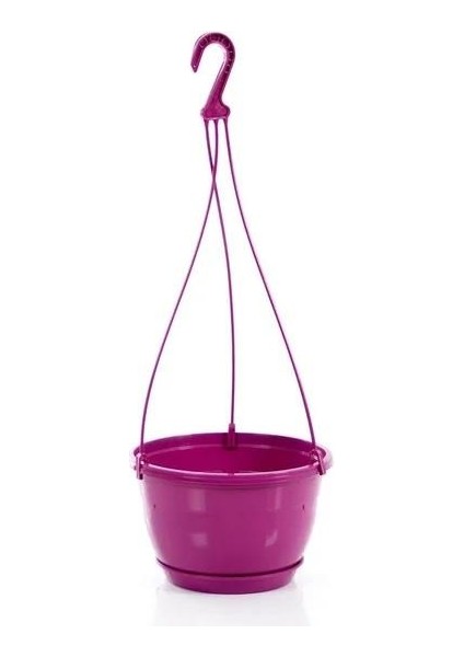 SO-SM02 Safir Makrome Askılı Balkon Saksı Takımı 3.4 Litre No 2