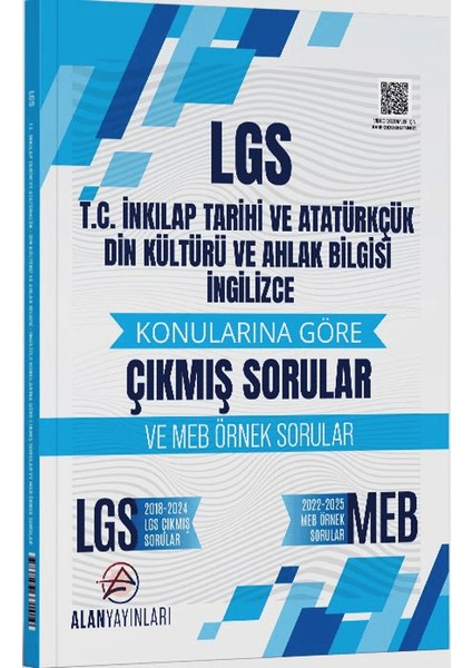 8. Sınıf Lgs T.c. Inkılap Tarihi ve Atatürkçülük Din Kültürü ve Ingilizce Konularına Göre Çıkmış Sorular
