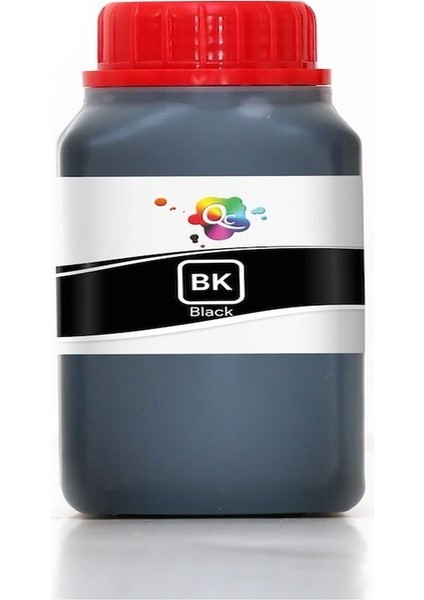 Canon Bjc 400J Uyumlu Yazıcı Mürekkebi 250ML Bk Black Siyah Dye