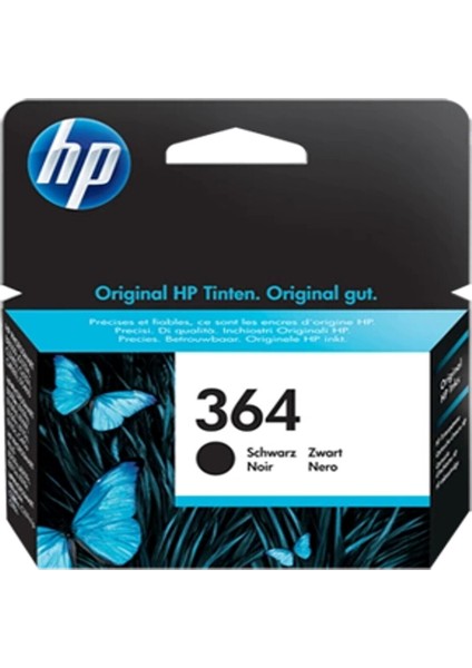 CB316EE (364) Sıyah Murekkep Kartusu 250 Sayfa