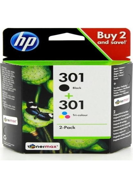 Envy 5530 Orjinal Kartuş Set / 301AVANTAJ Paket Orjinal Kartuş