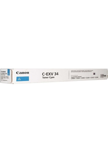 C-Exv-34 Mavi Fotokopi Toneri C2230I