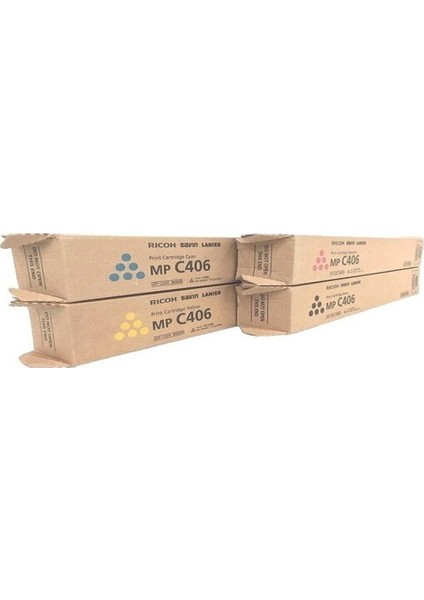 MP-C406 Kırmızı Fotokopi Toneri ( 6.000 Sayfa )
