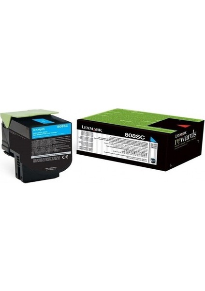 CX410-80C8SC0 Mavi Toner Yüksek Kapasiteli