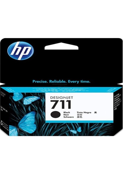 711 CZ129A Mürekkep Kartuş Siyah