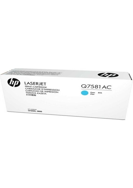 503A-Q7581AC Mavi Toner 3800