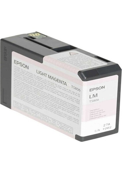 T5806 C13T580600 Açık Kırmızı KARTUŞ.3880