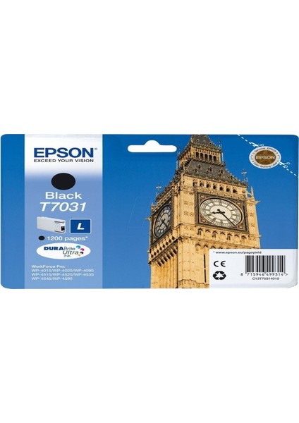 T7031L Siyah Kartuş fiyatları