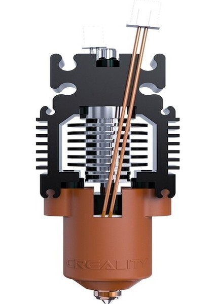 Creality Ender-3 V3 Se/ke Qs Seramik Isıtıcı Blok Kiti - Soğutucu Dahil