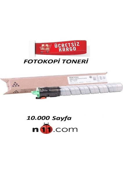 MP-C2550 Siyah Toner 842057 (215 Gr)