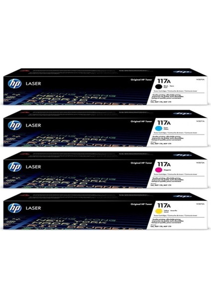 Color Laser Mfp 179FNG / 117A Toner Seti