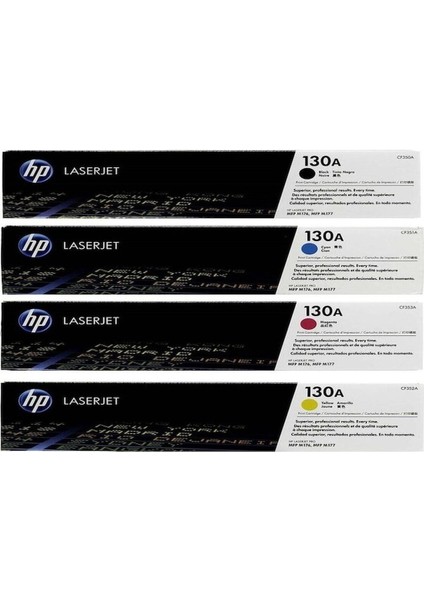 CF547A Toner, Hp CZ165A / 130A Toner Seti