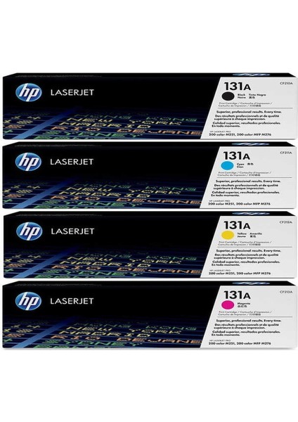 Laserjet Pro 200 Color M251NW / 131A Toner Seti