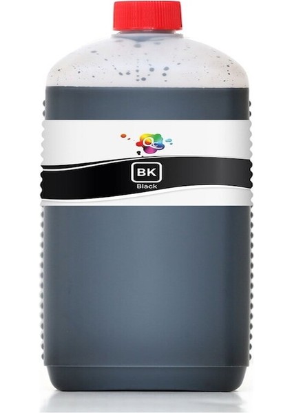 Canon Imageprograf TM-305 Uyumlu Yazıcı Mürekkebi 1000ML Bk Black Siyah Pigment