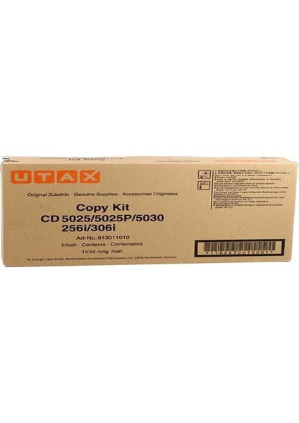 Utax CD-5025-5025P-CD5030-5030P-256I-306I Fotokopi Toner fiyatları