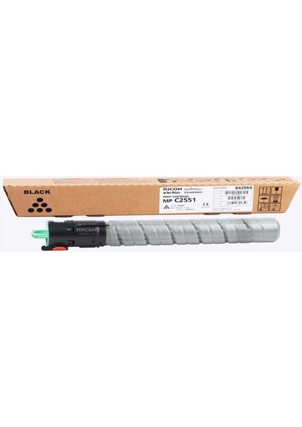 Aficio 842064 MP-C2551 C2051 Siyah Toner 15.000 Sayfa