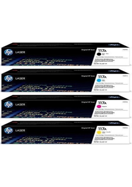 Hp 117A-W2070A 150NW Set Toner