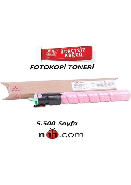 MP-C2550 Kırmızı Toner 842059