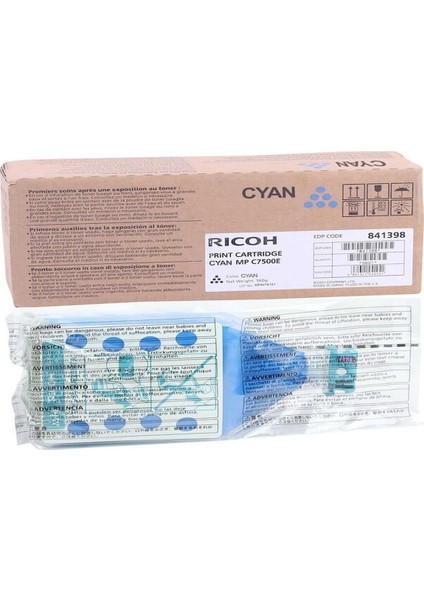 Aficio MP-C6000 Mavi Fotokopi Toner