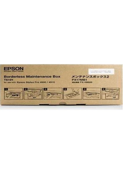 T6191 Atık Mürekkep Tankı (Borderless Maintenance Tank) Pro